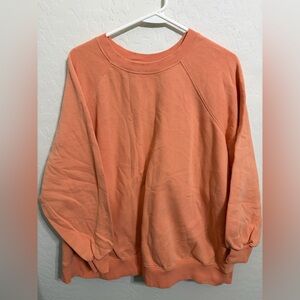 Old Navy Coral Crewneck Sweatshirt